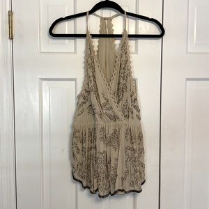 Free people beaded tunic tank